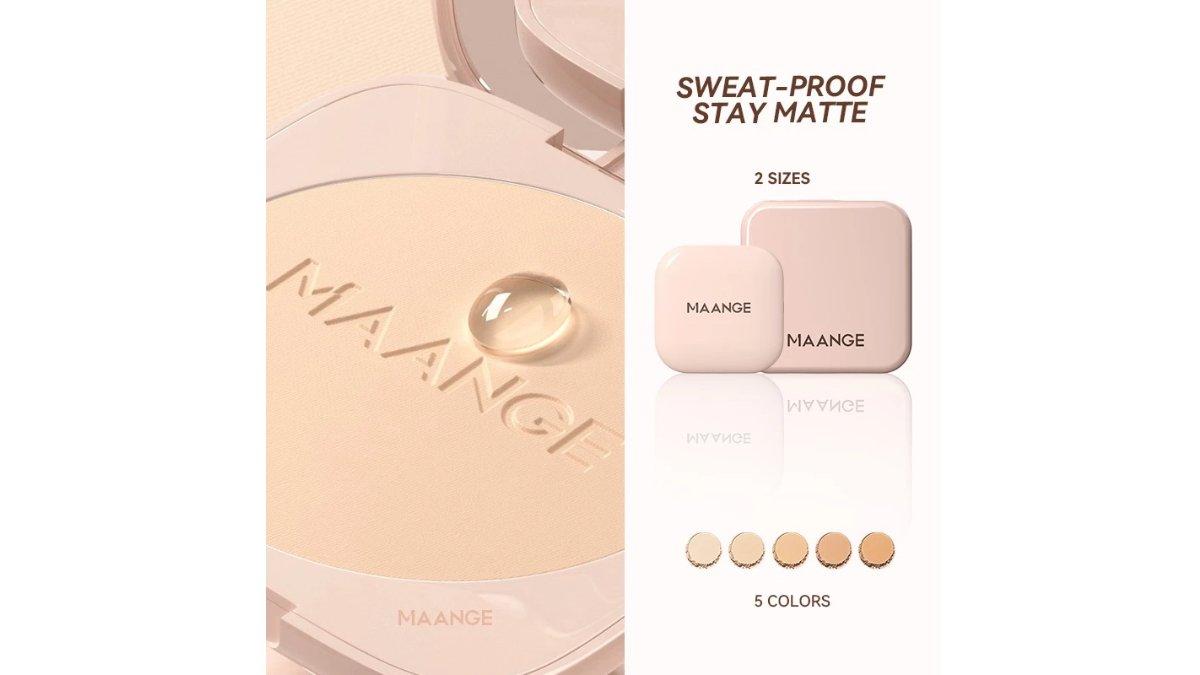 MAANGE Matte Compact Powder Oil-Control