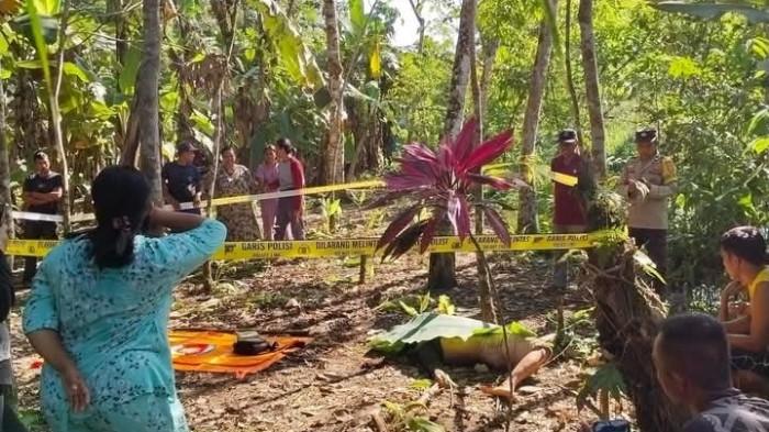 PENCULIKAN ANAK - Foto salah satu terduga pelaku tewas usai diamuk massa pada Senin (27/4/2026). Terjadi dugaan aksi penculikan anak yang dilakukan oleh dua orang pelaku di Desa Lubuk Belimbing 2 Kecamatan SBI Rejang Lebong.