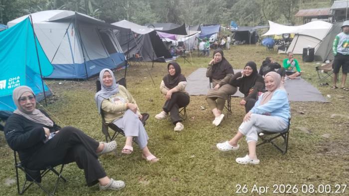 CAMPING SILATURAHMI - Komunitas Kemah Keluarga Indonesia (K3I) Region Celebes, kembali menggelar camping silaturahmi di Nonna's Camp, Lembah Topidi, Desa Bontolerung, Kecamatan Tinggimoncong, Kabupaten Gowa, Sulawesi Selatan, Jumat-Minggu (24-26/4/2026).