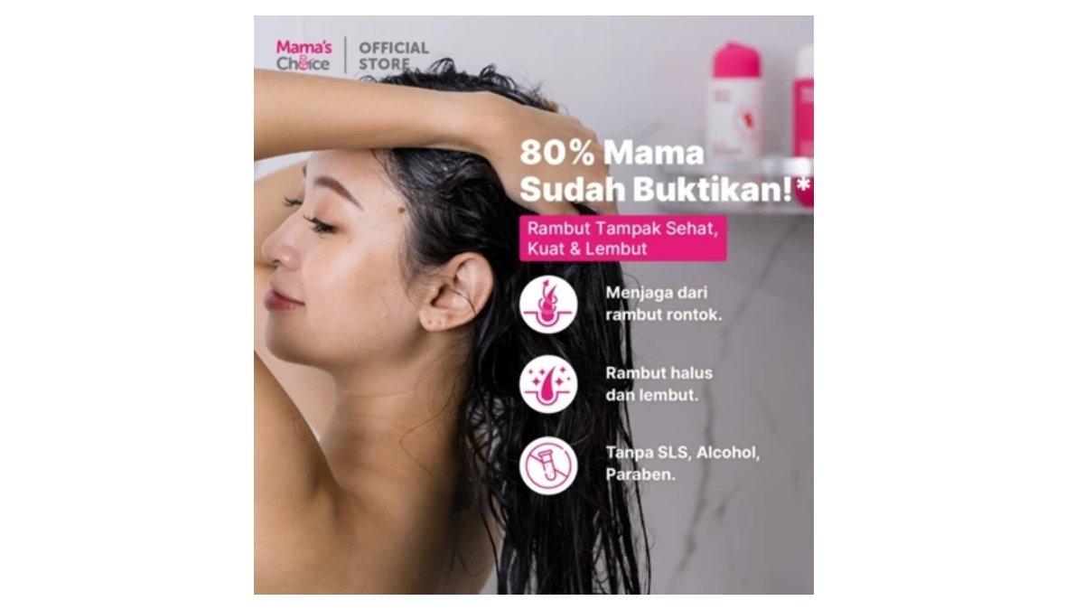 Ilustrasi manfaat dari produk Mama’s Choice Treatment Conditioner