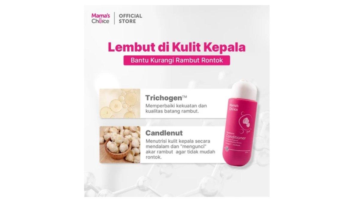 Ilustrasi kandungan utama Mama’s Choice Treatment Conditioner