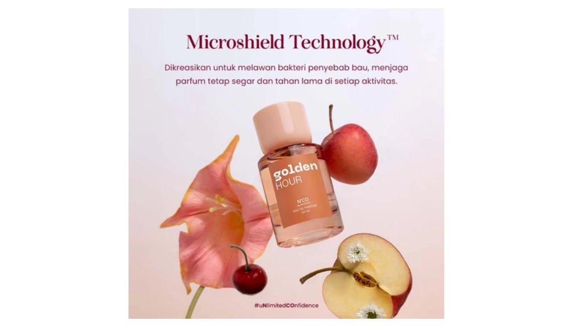 Ilustrasi varian NCO Eau De Perfume Golden Hour