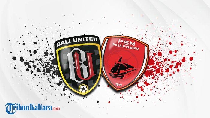 DILIBAS BALI UNITED - Ilustrasi logo Bali United vs PSM. Intip inilah biang kerok PSM Makassar dilibas Bali United di pekan ke-30 Super League 2025/2026 versi Ahmad Amiruddin. (TribunKaltara.com / Cornel Dimas Satrio)
