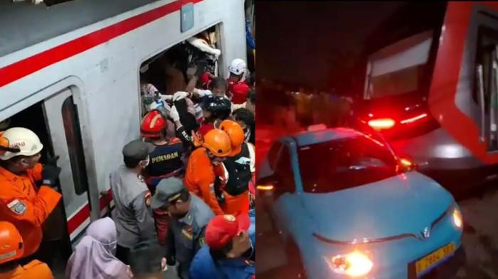 TABRAKAN - Pemicu tabrakan kereta api jarak jauh KA Argo Bromo Anggrek dengan KRL Commuter Line di Stasiun Bekasi Timur pada Senin (27/4/2026) sekira pukul 20.55 Wib, mulai terungkap.