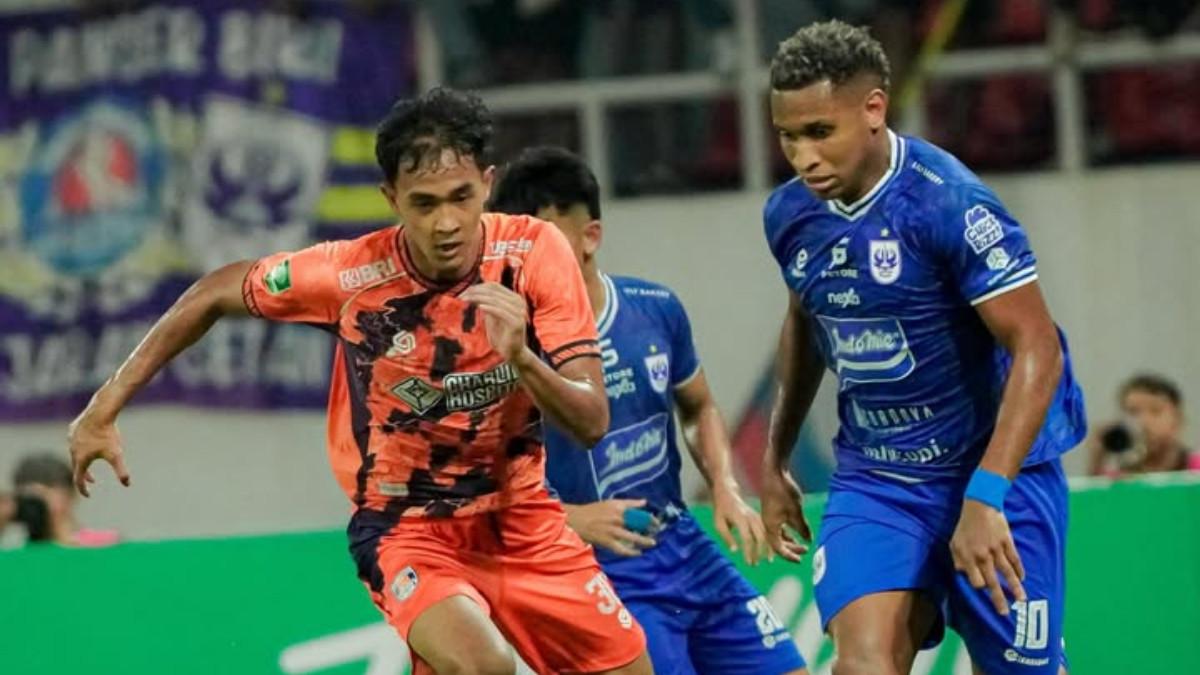 CUPLIKAN LAGA - Potret pertandingan PSIS Semarang kontra Kendal Tornado FC di Stadion Jatidiri, Semarang, Jawa Tengah, Sabtu (25/4/2026).