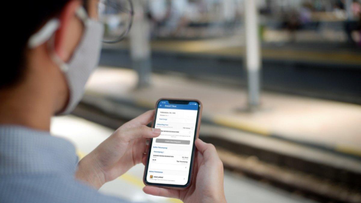 Aplikasi KAI Access yang bisa digunakan untuk mengajukan pengembalian dana.