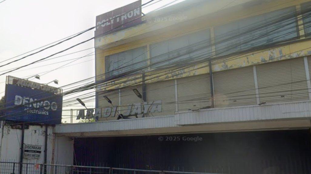 Foto Toko Abadi Jaya di Jl. Raya Serang - Cibarusah No.7, Serang, Cikarang Selatan, Kabupaten Bekasi, Jawa Barat 17530, yang diambil Google Maps pada Agustus 2025.