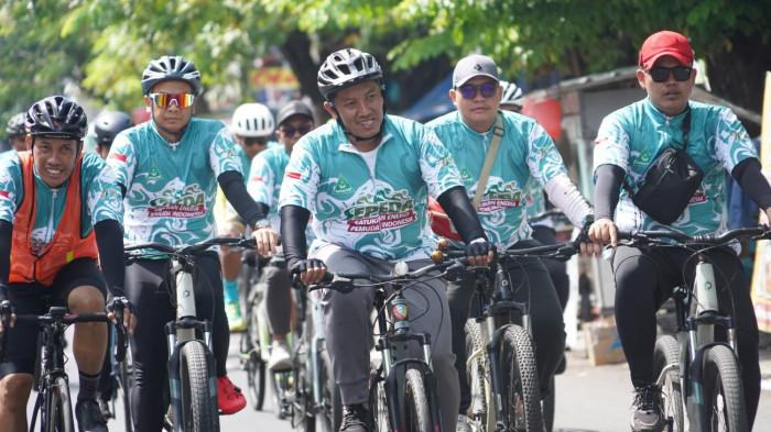 HARLAH GP ANSOR - Gerakan Pemuda Ansor melakukan gowes dari Bangkalan ke Jombang dalam rangka Harlah ke-92, Minggu (26/4/2026).