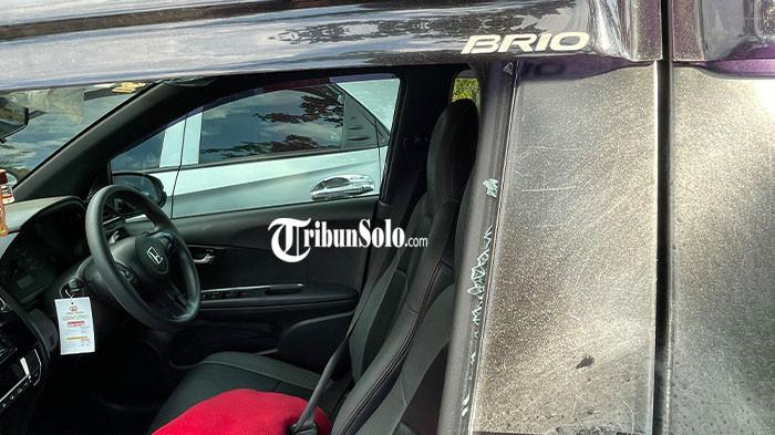 Aksi pencurian dengan modus pecah kaca mobil terjadi di depan Kantor ATR/BPN Sukoharjo