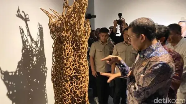 Pameran seni ukir Jepara bertajuk 'TATAH' di Museum Nasional Jakarta