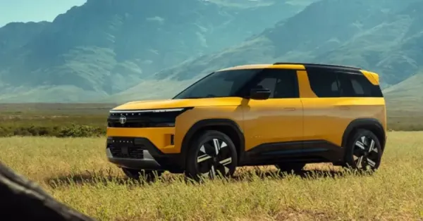 tata sierra yellow