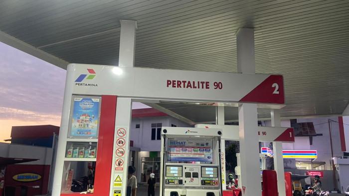 HARGA BBM - Potret Pertamina SPBU Kota di Jl. Panjaitan No. 1, Kota Gorontalo diambil pada Kamis, 26 Maret 2026 - Harga BBM Pertamina per 27 Maret 2026 mengalami penyesuaian. Pertamax hingga Dex Series naik, sementara BBM subsidi tetap stabil.