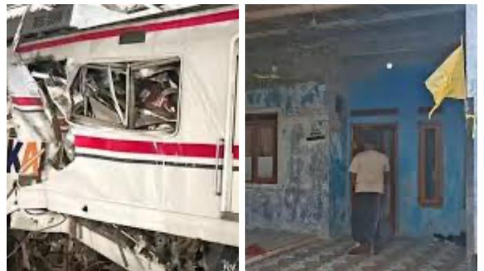 KECELAKAAN KERETA - Suasana duka di rumah warga Sukatani, Bekasi, usai Ristuti Kustirahayu jadi korban kecelakaan kereta Bekasi Timur.