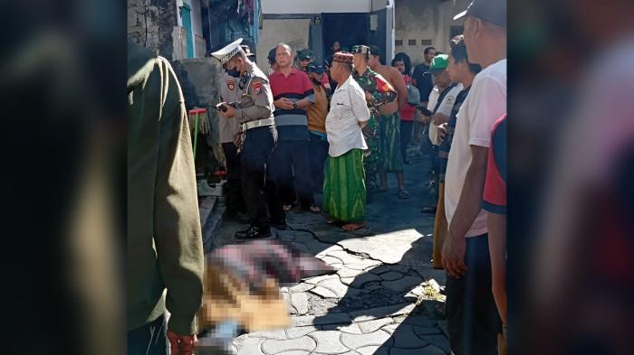 GEMPAR - Masyarakat di Jalan Wonokusumo Jaya Baru Gang 2, Kelurahan Pegirian, Kecamatan Semampir, Kota Surabaya, Jawa Timur, digemparkan  dengan insiden pembacokan, Rabu (29/4/2026). Identitas korban bernama Hasan (37), seorang kuli bangunan, warga Sampang, Madura.