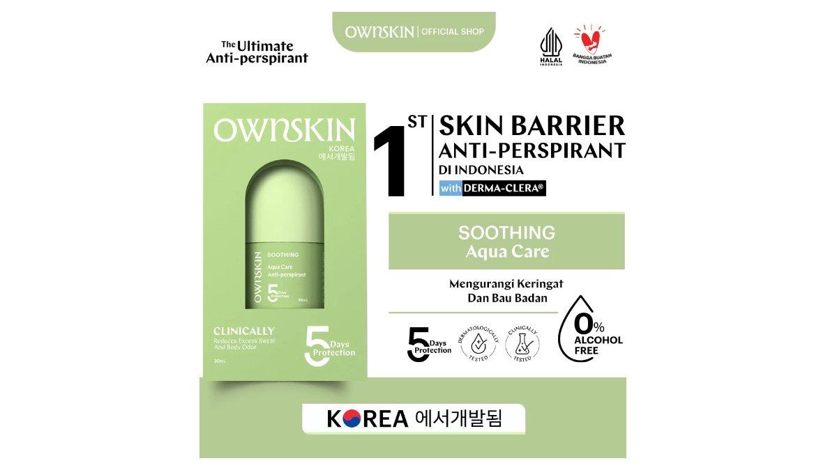 Ilustrasi varian OWNSKIN Soothing Aqua Care