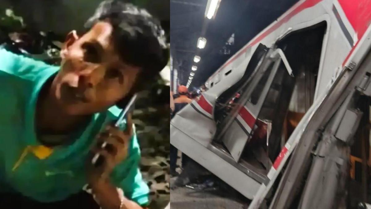KECELAKAAN KERETA BEKASI - Sopir taksi listrik Green SM kini diamankan polisi setelah mobilnya diduga mengalami gangguan di tengah rel. Insiden itu disebut menjadi awal rangkaian kejadian yang berujung tabrakan antara KRL dan KA Argo Bromo Anggrek di Bekasi Timur.