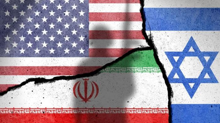 PERANG LANJUTAN - Tangkap layar bendera Iran-Amerika-Israel. Gencatan senjata dua minggu dalam perang Iran melawan AS-Israel berada di ambang keruntuhan di mana kedua kubu belum mencapai kata sepakat soal tuntutan masing-masing.