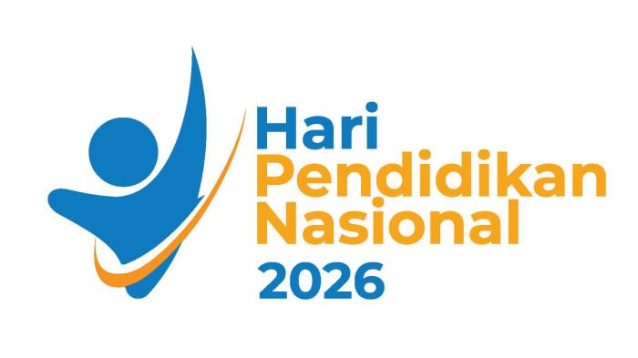 LOGO HARDIKNAS 2026 - Logo resmi Hari Pendidikan Nasional (Hardiknas) 2026 yang diluncurkan Kementerian Pendidikan Dasar dan Menengah (Kemendikdasmen).