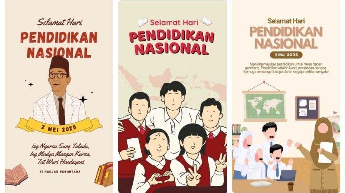 POSTER HARDIKNAS 2025 - Kumpulan poster Hari Pendidikan Nasional (Hardiknas) 2025 dengan desain menarik yang bisa diunduh (download) secara gratis.