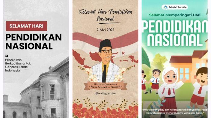 POSTER HARDIKNAS 2026 - Kumpulan poster Hari Pendidikan Nasional (Hardiknas) 2026 dengan desain menarik yang bisa diunduh (download) secara gratis.