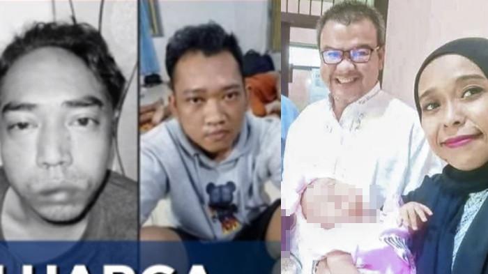 PEMBUNUHAN SATU KELUARGA - Dua tersangka pembunuhan R dan P (KIRI), korban Budi Awaludin dan Euis (KANAN). Pengakuan Eksekutor Bayi 8 Bulan yang Tewas Satu Keluarga di Indramayu, Korban Direndam dalam Bak