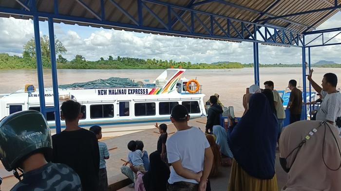 Speedboat reguler di Malinau 02 02052026
