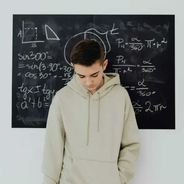 boy confused by what he's learning at school