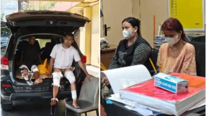 Empat pelaku perampokan dan pembunuhan Dumaris Deniwati Sitio (60) ditangkap pada Sabtu (2/5/2026). Dua orang ditangkap di Aceh Tengah, sedangkan dua lainnya diamankan di Kota Binjai, Sumatra Utara (Sumut). (Istimewa/Tribunmedan.com)