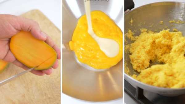 Mango Coconut Laddu Recipe