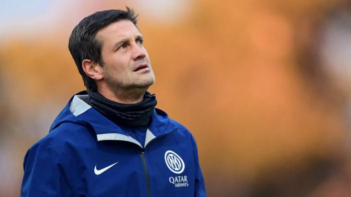 SELANGKAH SCUDETTO - Pelatih Inter Milan, Cristian Chivu selangkah lagi meraih Scudetto, jika tidak kalah melawan mantan klubnya, Parma, pada giornata 35 Liga Italia Serie A di Stadion Giuseppe Meazza, Senin (4/5/2026).