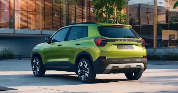 skoda kylaq rear