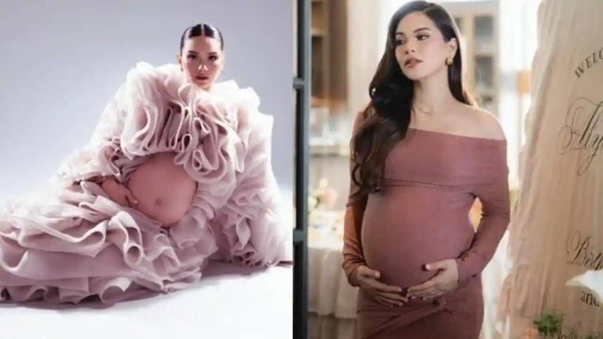 MENJELANG LAHIRAN - Alyssa Daguise kembali membagikan kabar terbaru mengenai kehamilannya.