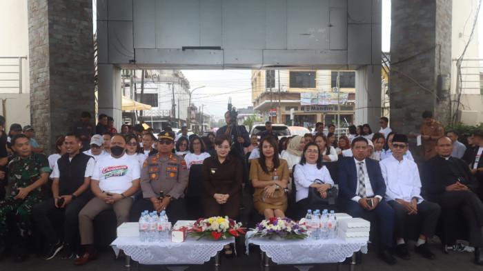 Sendy Rumajar hadiri launching Tomohon International Flower Festival 2026