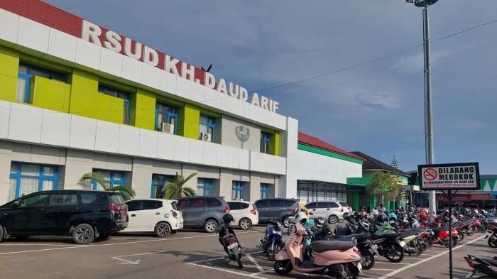INVESTIGASI - RSUD KH Daud Arif Kuala Tungkal di Kabupaten Tanjung Jbaung Barat (Tanjabbar), Jambi. Kemenkes ke rumah sakit daerah terkait meninggalnya dokter internship bernama Myta Aprilia Azmi.