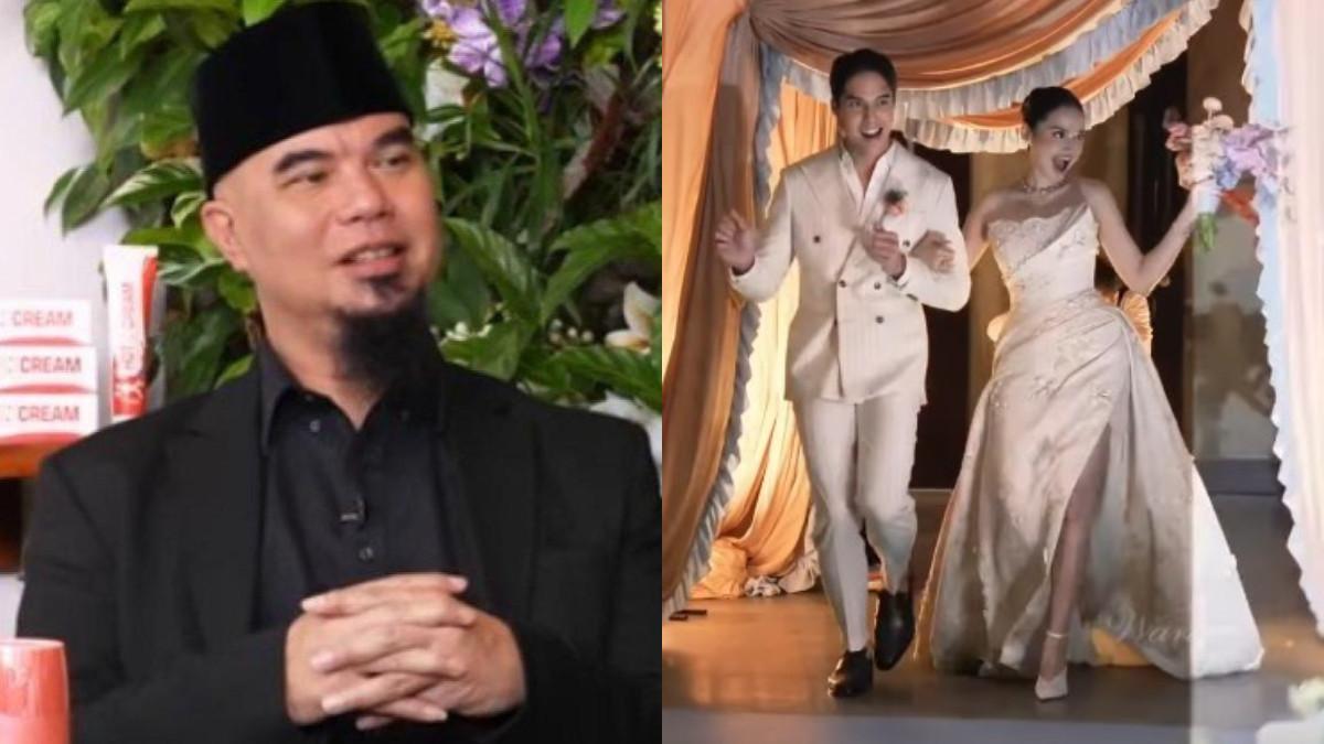 Ahmad Dhani tak terlihat di antara para tamu undangan yang menghadiri acara respsi El Rumi dan Syifa Hadju di Bali.