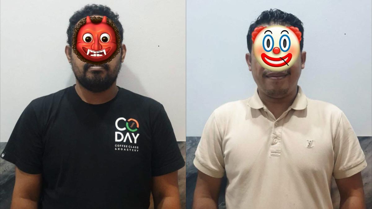 PEMUKULAN POLITISI - Tampang dua pelaku pemukulan Waketum PSI Bro Ron.