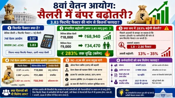 (Estimates of bumper increase in salaries of central employees)