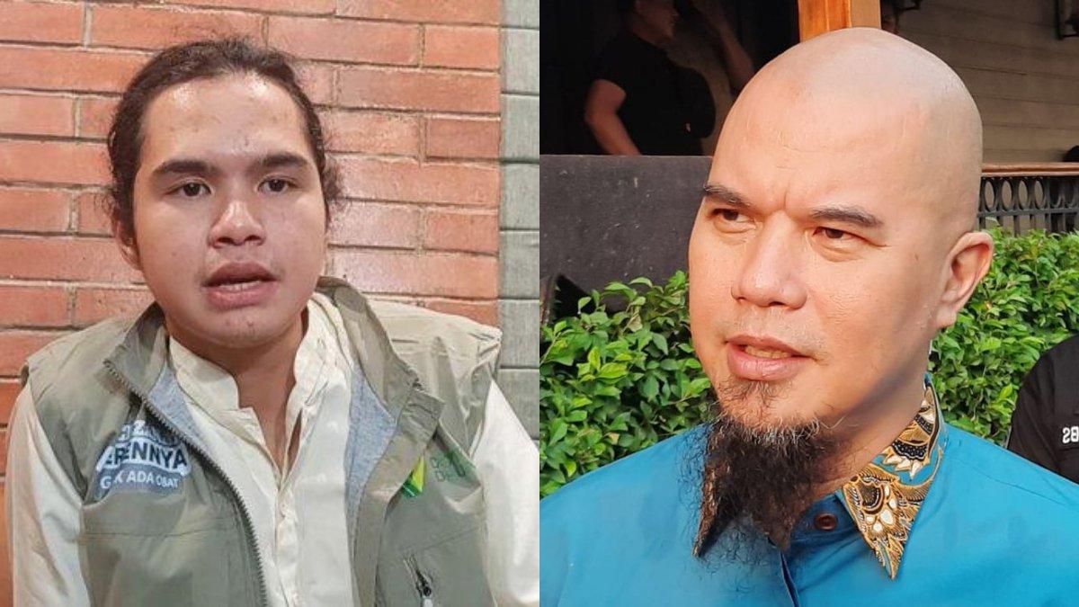 REAKSI DUL JAELANI - Dul Jaelani ketika ditemui di kawasan Pejaten, Jakarta Selatan, Kamis (6/3/2025). Inilah reaksi tak terduga Dul Jaelani saat melihat video Ahmad Dhani soal fitnah Maia Estianty, tak mau ikut campur.