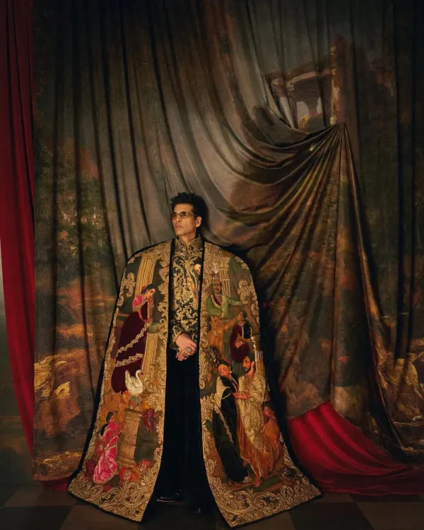 Karan Johar at the 2026 Met Gala. Photo: Manish Malhotra/ Instagram