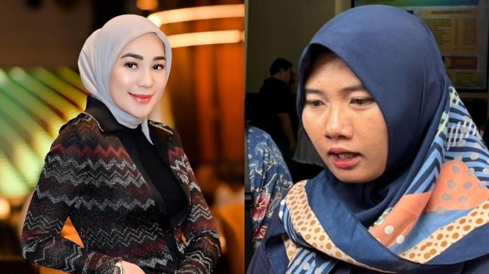 PENGANIAYAAN ART ERIN - Herawati, mantan asisten rumah tangga Rien Wartia Trigina, menuntut pembayaran gaji dan biaya pengobatan atas dugaan penganiayaan.