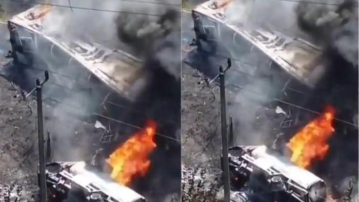 KECELAKAAN BUS ALS - Kecelakaan Maut Bus ALS vs Mobil Tangki di Muratara, 16 Orang Dikabarkan Tewas