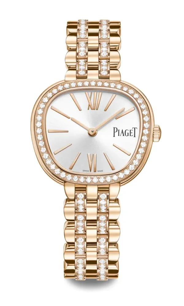 Piaget gold and diamond watch.