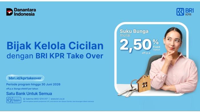 Solusi dari BRI: KPR Take Over yang Fleksibel