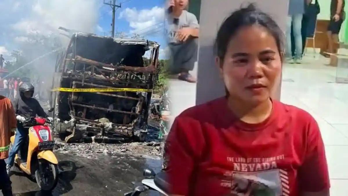 KECELAKAAN MAUT BUS ALS - Pesan terakhir sopir truk tangki sebelum kecelakaan maut dengan bus ALS di Muratara, dikenal sosok yang bertanggung jawab di mata keluarga.