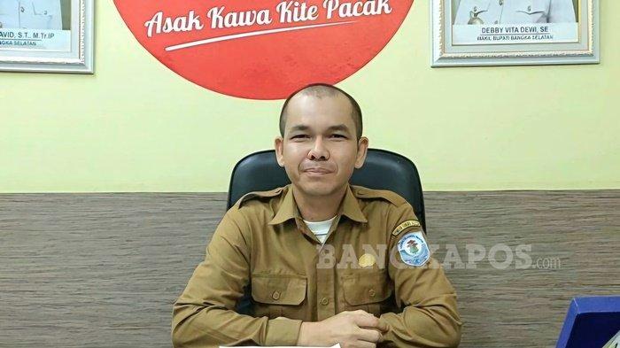 Pelaksana tugas (Plt) Kepala Dinas Komunikasi dan Informatika Kabupaten Bangka Selatan, Yuri Siswanto.