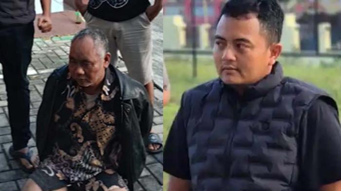 TANGKAP - Kasat Reskrim Polresta Pati Kompol Dika Hadiyan Widya Wiratama, menangkap Ashari, pengasuh ponpes yang diduga cabuli puluhan santri.
