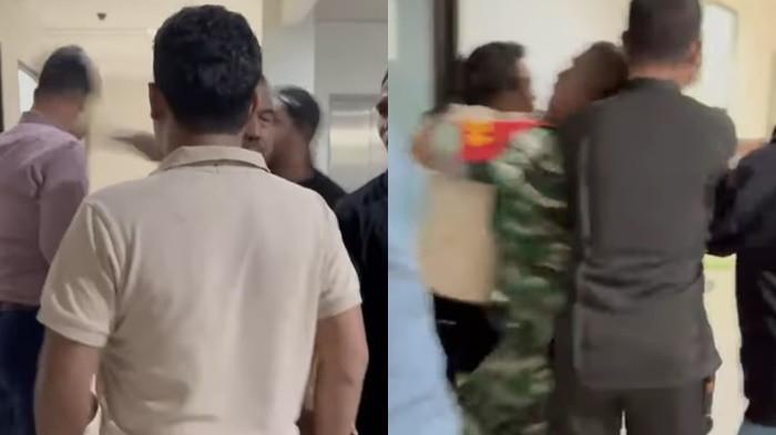 AKSI PEMUKULAN - Aksi pemukulan yang dialami oleh Wakil Ketua Partai Solidaritas Indonesia (PSI) Bro Ron di salah satu kantor hukum di kawasan Menteng, Jakarta, Senin (4/5/2026) malam menyebabkan dirinya mengalami luka robek di area pelipis matanya hingga harus dijahit.