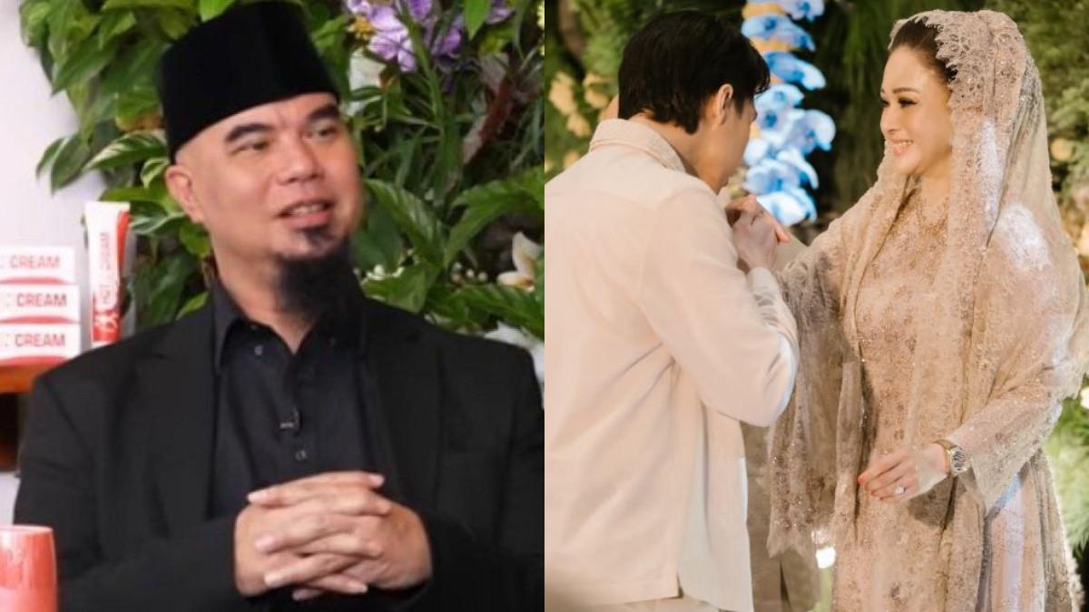 Ahmad Dhani merasa tidak membuat drama, sentil siapa yang menangis di momen siraman El Rumi.