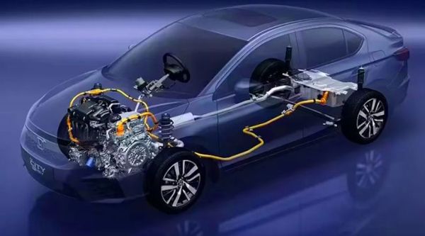 honda city hybrid cut section