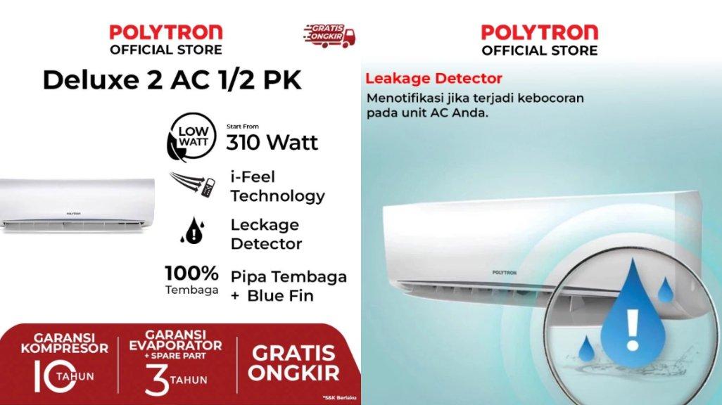 POLYTRON Deluxe 2 AC 1/2 PK PAC 05VH